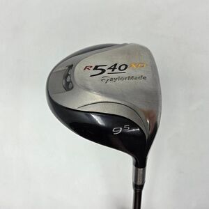 TAYLORMADE R540 XD 9.5 DRIVER TITANIUM REGULAR FLEX FUJIKURA RH GOLF CLUB